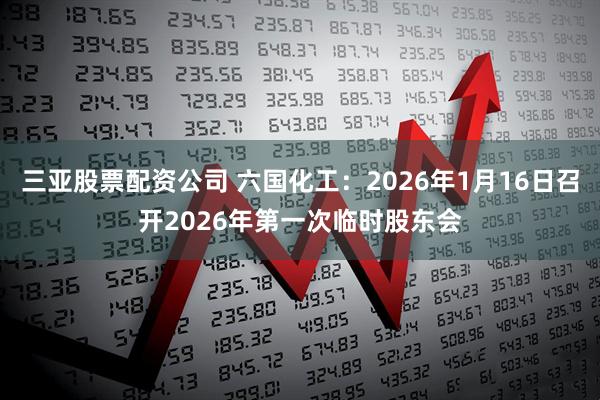 三亚股票配资公司 六国化工：2026年1月16日召开2026年第一次临时股东会